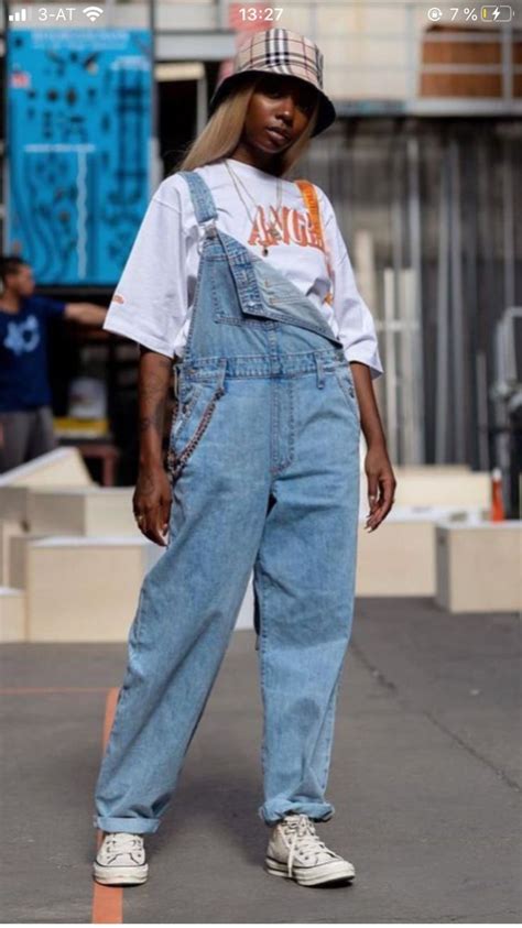 denim overall outfit ideas